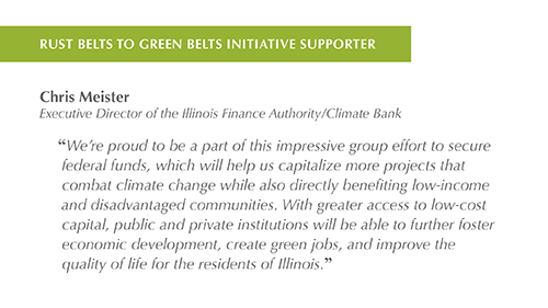 Chris Meister, Executive Director of the Illinois Finance Authority/Climate Bank